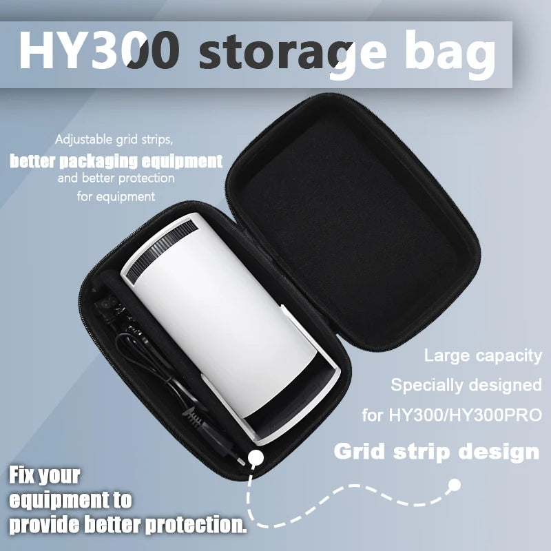 New Hard Shell Protective Case Storage Box For Magcubic HY300PRO+ Projector Old Handle Protection Box Travel Bag For HY300 Zpaxo