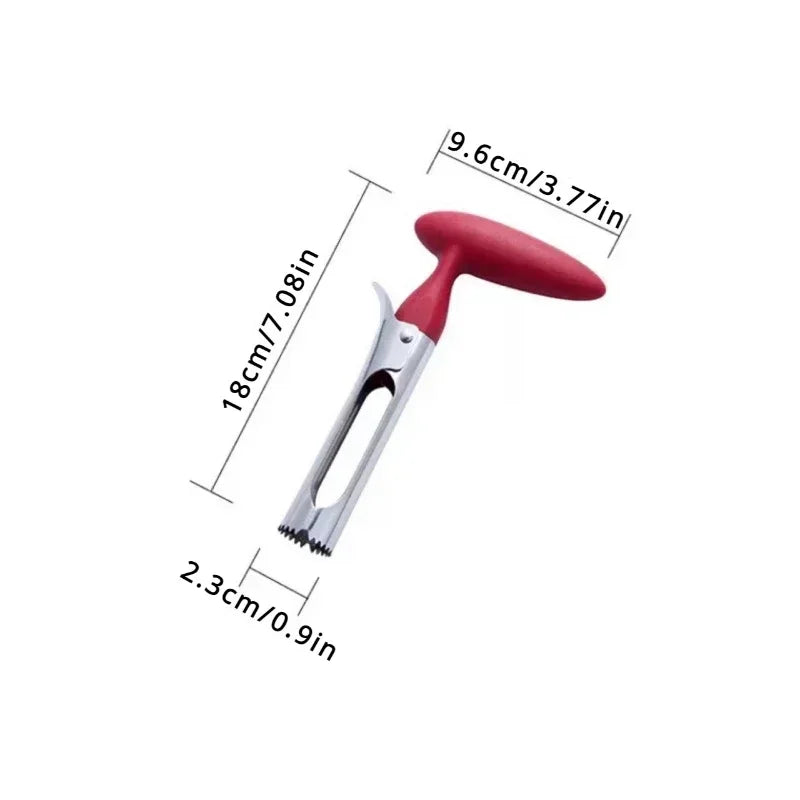 Stainless Steel Kitchen Premium Apple Corer Remover Apple Pears Seed Core Tool Fruit Cutter Seeder Slicer Knife Vegetable Tools Zpaxo