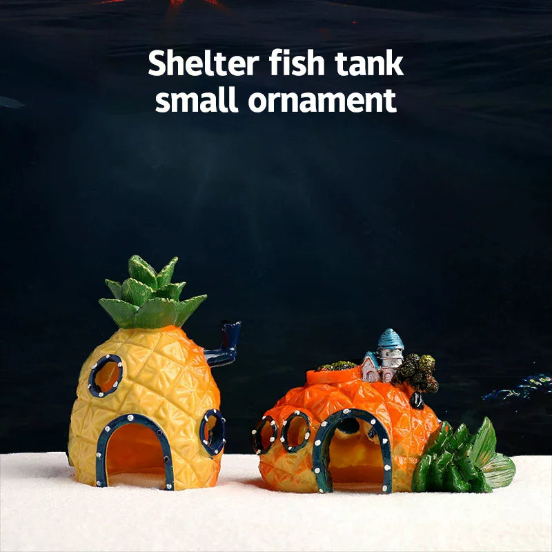 Mushroom Conch House Shelter Aquarium Landscaping Decoration Fish Zpaxo