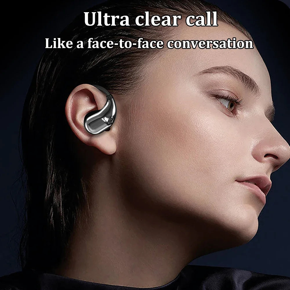 Bluetooth 5 4 Headphones Ear Hook Earphones TWS Wireless Headsets