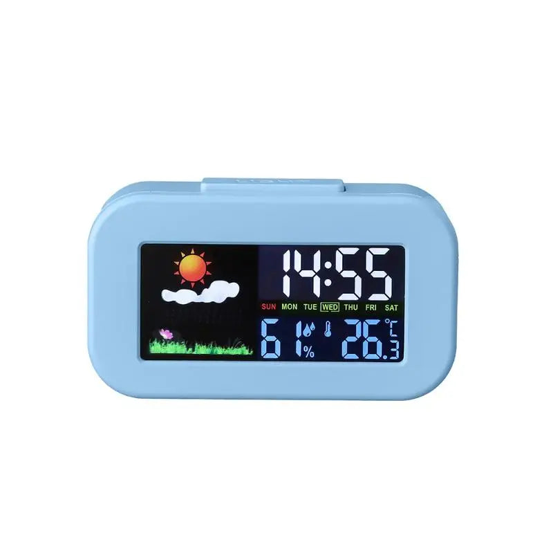 Weather Station Clock – Color Display, Temp & Humidity Monitor