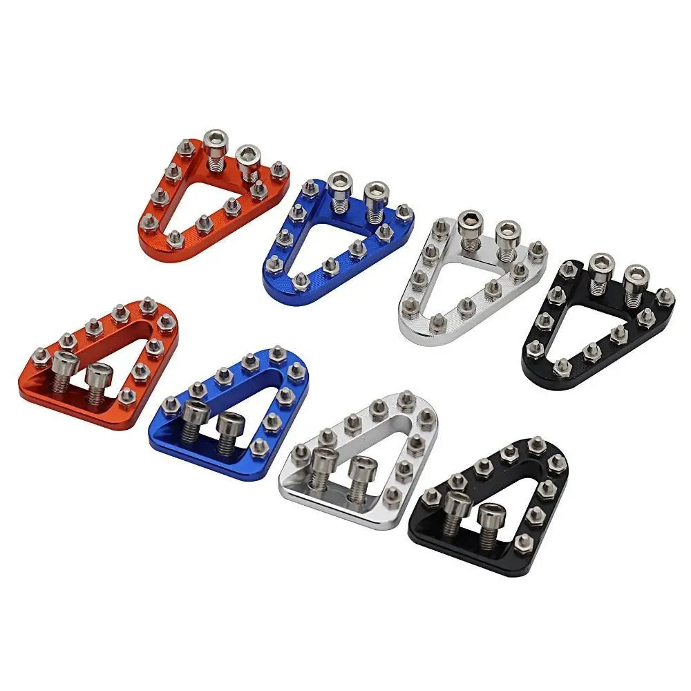 Rear Brake Pedal Lever Step Plate Tip Universal Motorcycle Zpaxo