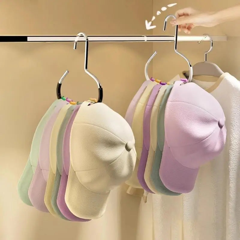 Multipurpose Metal Scarf and Belt Hangers for Wardrobe Nonslip Design for Efficient Organization of Accessories Zpaxo