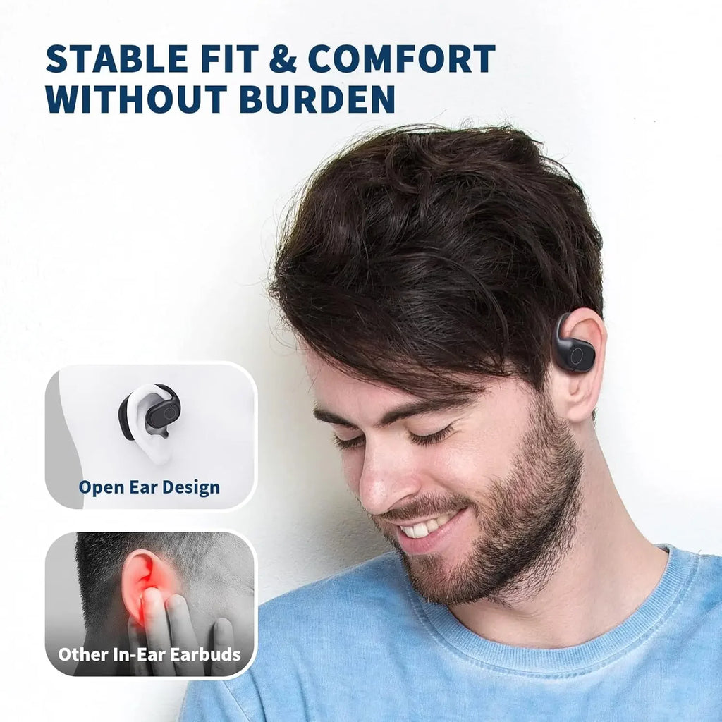 UYUXIO Open Ear Headphones Bluetooth 6 0 Wireless Sports Earbuds