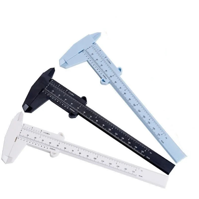 Plastic Vernier Caliper 0-150mm – Student Measurement Tool Vernier Caliper Zpaxo