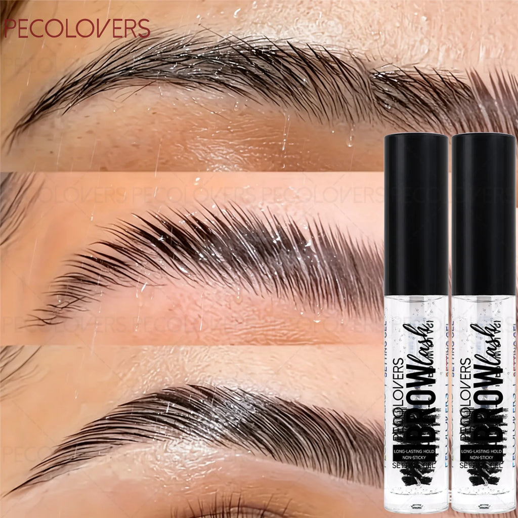 1PC/2PCS Transparent and Mild Brow Gel, Strong Styling, Waterproof, Light and Non-sticky, Create A Natural Wild Eyebrow Shape Zpaxo