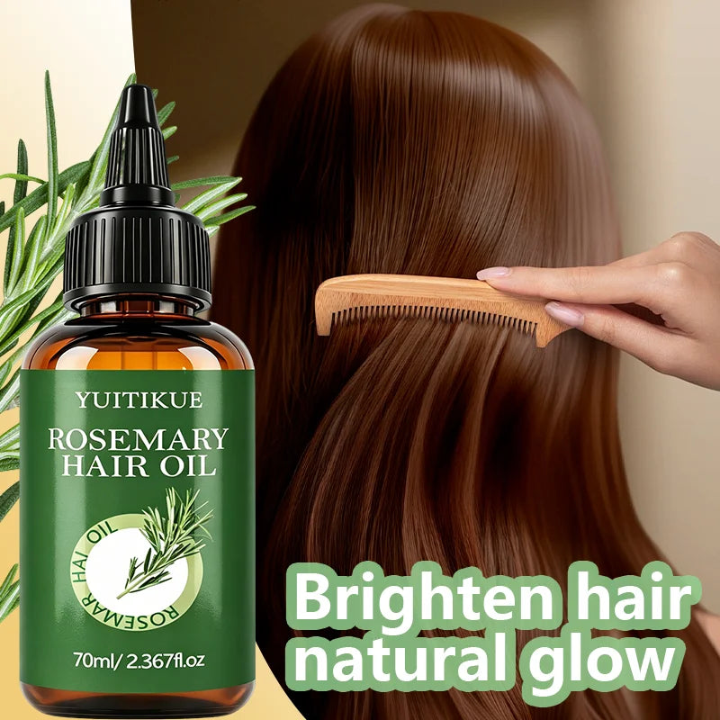 YUITIKUE Rosemary Hair Oil – Nourish Scalp & Reduce Breakage Rosemary Hair Oil Zpaxo