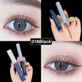 Silk Fiber Matte Mascara Ultra-Fine Brush Waterproof Lengthens Eyelashes Long Curl Thick Black Brown Curling Fast Dry Mascara Zpaxo 01 Black