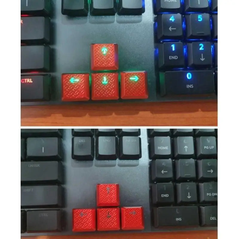 652F OEM Profile Mechanical Keyboard Keycaps 4Keys ABS Backlit for Key Cap for Zpaxo