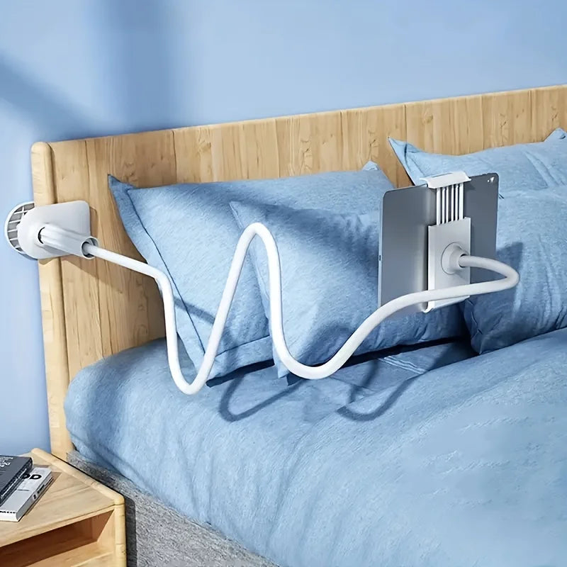 Universal 360-Degree Rotating Tablet Phone Holder Adjustable Spiral