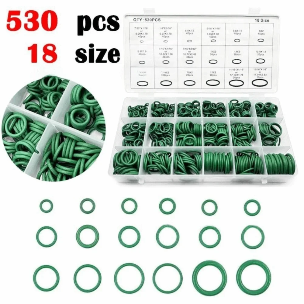 18 Air Conditioning O Ring O-type Sealing Rubber Durable Automotive C Zpaxo