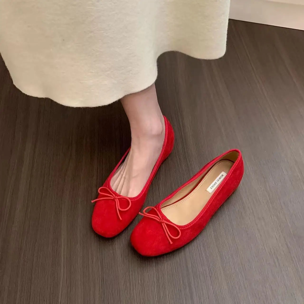 Women Shoes Summer Ballet Round Toe Shallow Non-slip Suede Flat espadrilles Soft Shoes zapatillas mujer 2025 ladies shoes Zpaxo