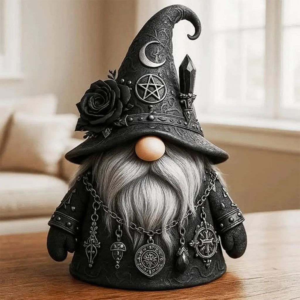 Gnome Figurines Mysterious Gothic Resin Desktop Decoration Witchy