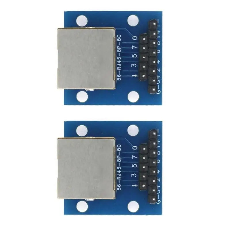 652F LED Featured RJ45 DIP2 54 Adapter PCBs Real Time Networking Zpaxo