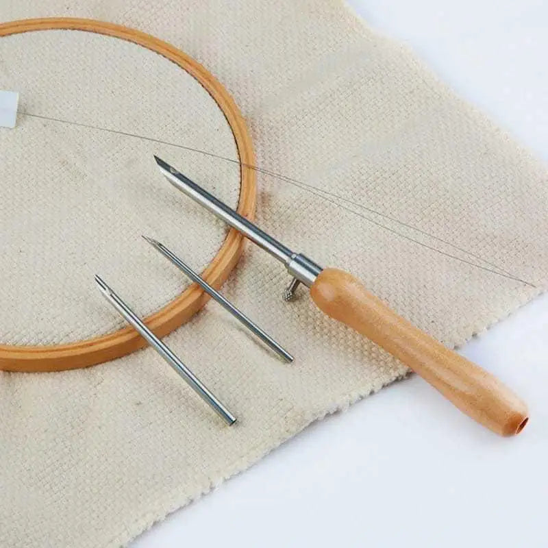 5Pcs Simple Adjustable Punch Needle Set For DIY Embroidery Crafts Needles Zpaxo