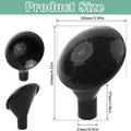Watering Can Rose Head Replacement Nozzle – Gentle Spray Watering Can Nozzle Zpaxo Black