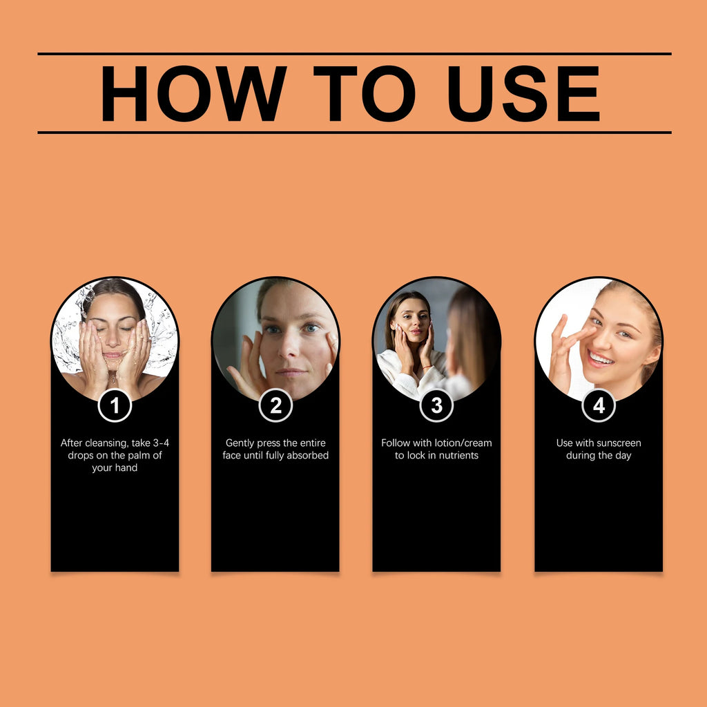 Vitamin C & Hyaluronic Acid Serum – Brighten & Hydrate Skin Face Serum Zpaxo