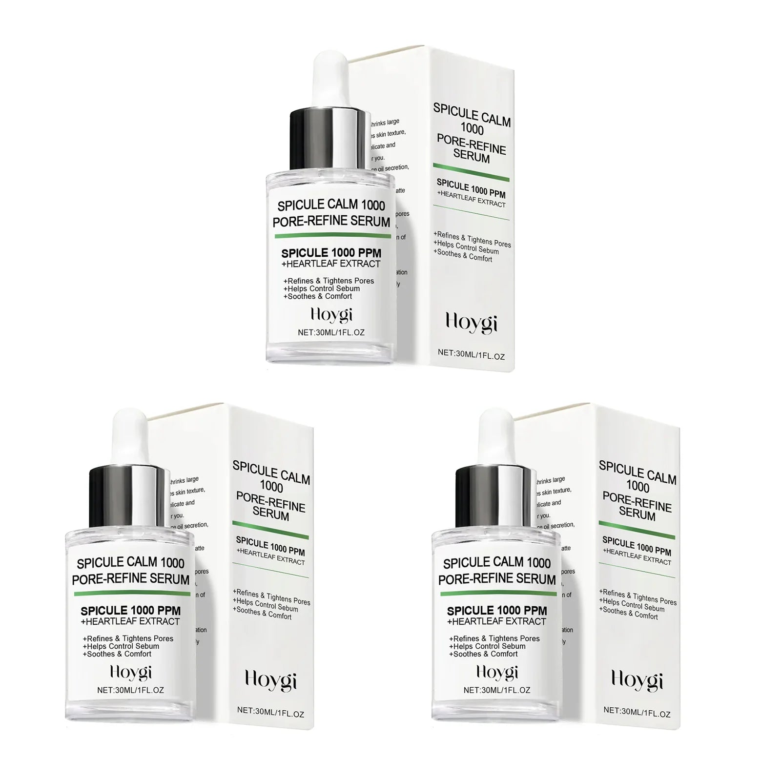 Hoygi Pore-Refine Serum – Oil Control & Brightening 30ml Pore Refining Serum Zpaxo 3Pcs