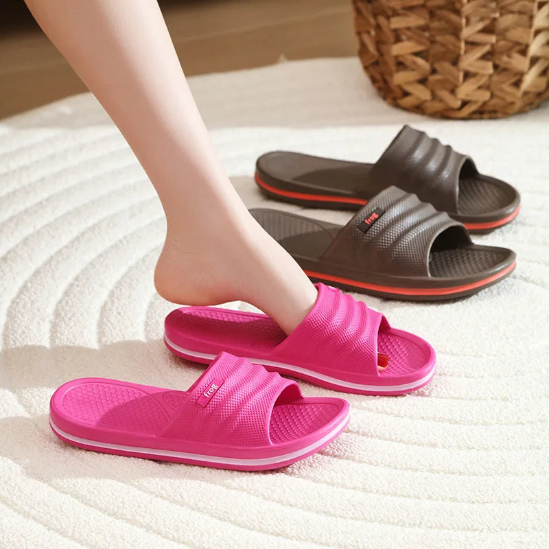 Men Women Couples EVA Slippers Home Use Hotel Bathroom Anti-slip Ones