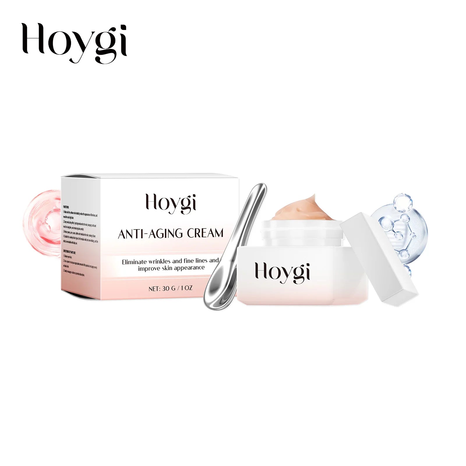 Hoygi Anti-Aging Wrinkle Cream with Skin Tightening Face Moisturizer Clinically Proven for All Skin Types Sensitive Dry Oily Zpaxo