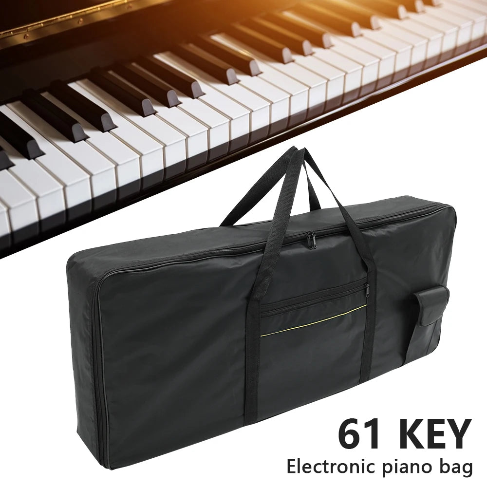 61Keys Instrument Bag Oxford Cloth Dust Cover Waterproof Thicken 100*40cm Piano Protective Storage Bag Portable Electronic Piano Zpaxo