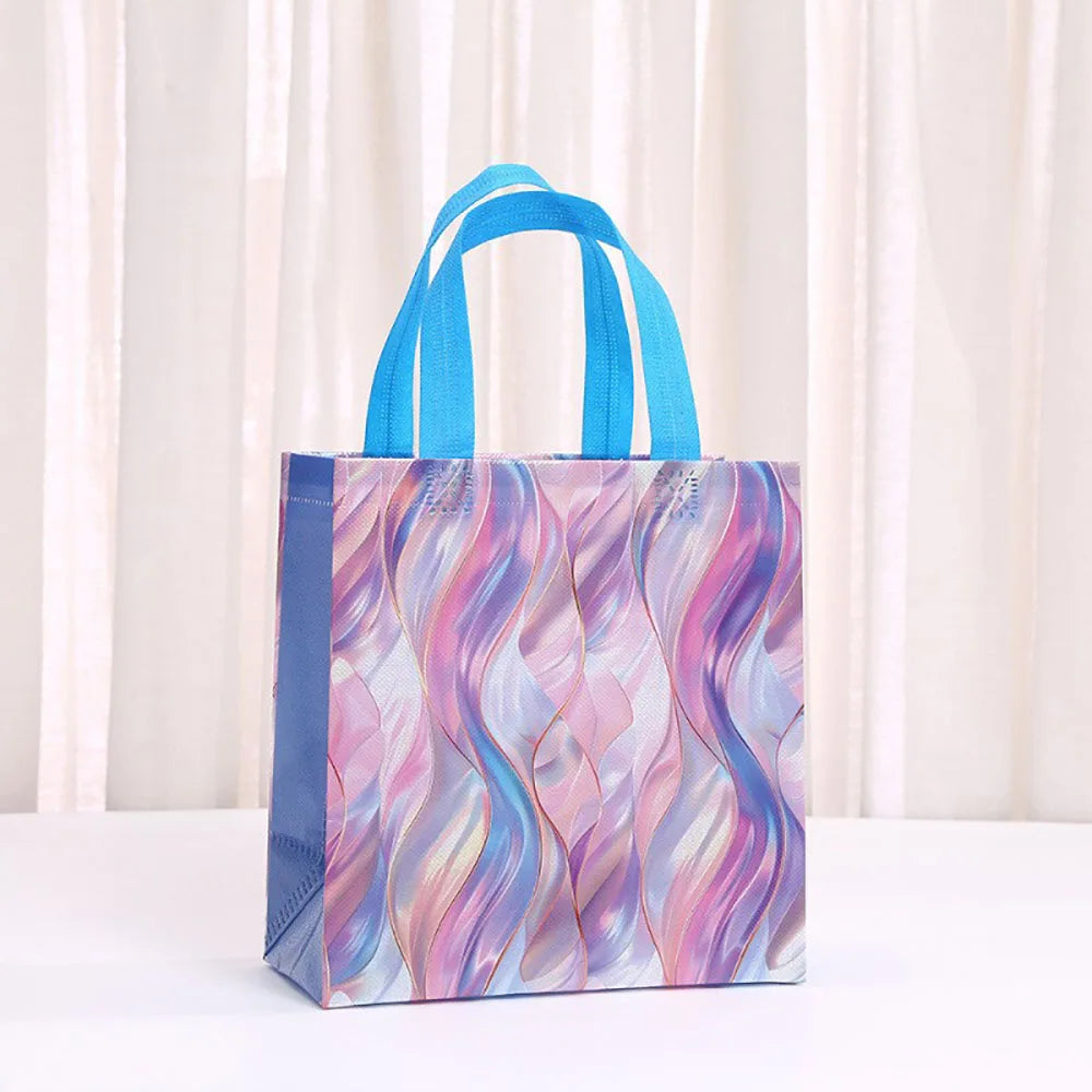 Christmas Non-Woven Tote Bag – Reusable Kids Gift Bag