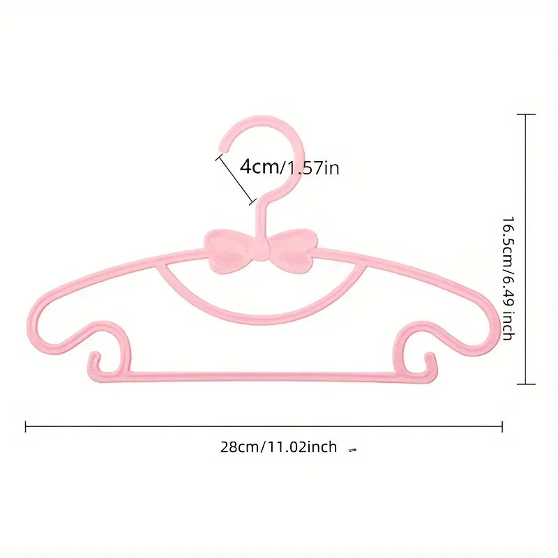 Baby Plastic Hanger No Trace Children Air Clothes Portable Windproof