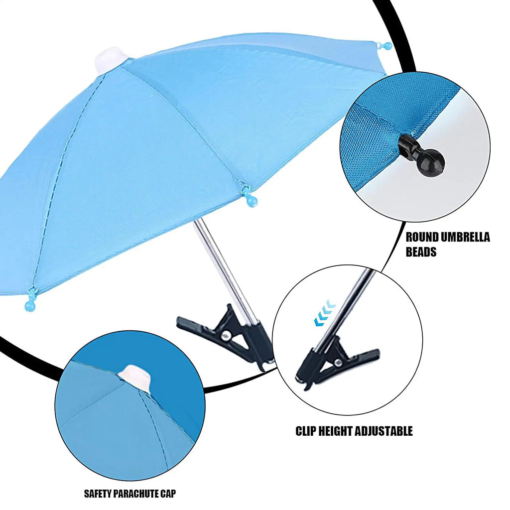 Cell Phone Umbrella Universal Sunshade Smartphones Sun Protection