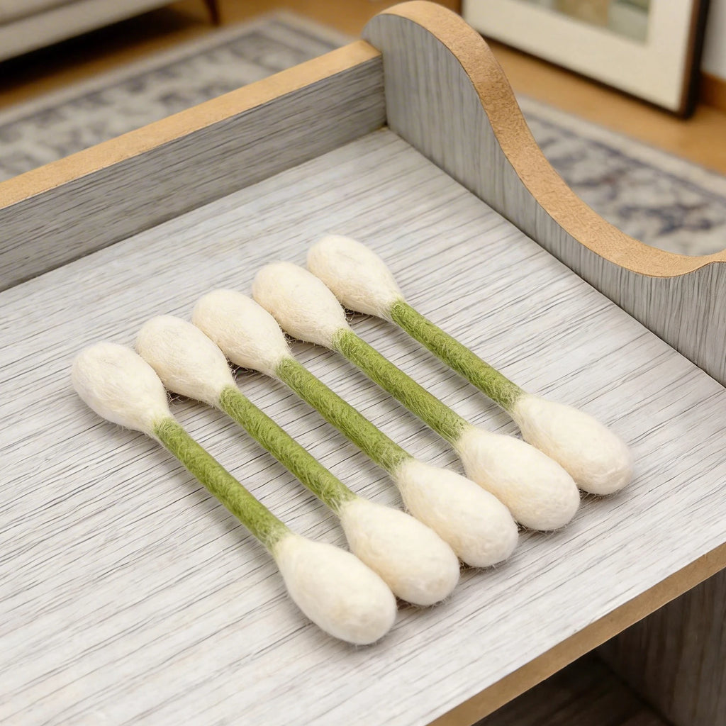 Creative Large Cotton Swab Shaped Catnip Toy 6-pcs Giant Kitten