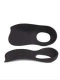 1 Pair Orthotic Insoles For Flat Feet O-Shaped Legs And Plantar Fasciitis - Unisex Arch Support Shoe Inserts Zpaxo 1 pair black M 35-39