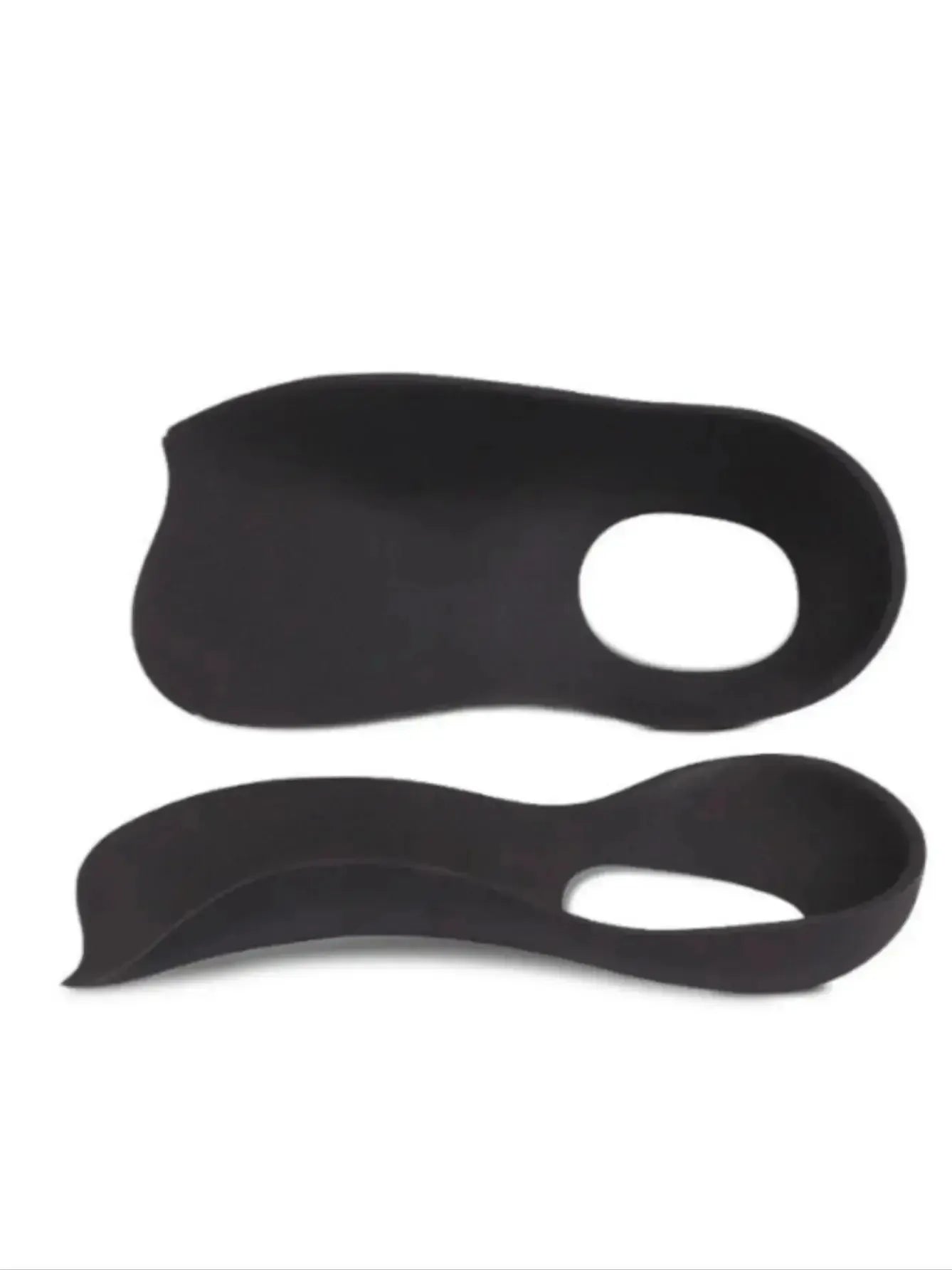 1 Pair Orthotic Insoles For Flat Feet O-Shaped Legs And Plantar Fasciitis - Unisex Arch Support Shoe Inserts Zpaxo 1 pair black M 35-39