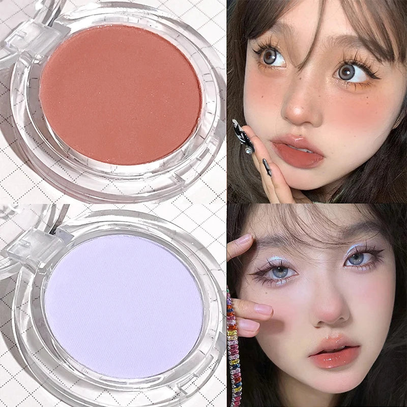 Girl Blush Single Matte Makeup Blushes Palette Cheek Contour Zpaxo