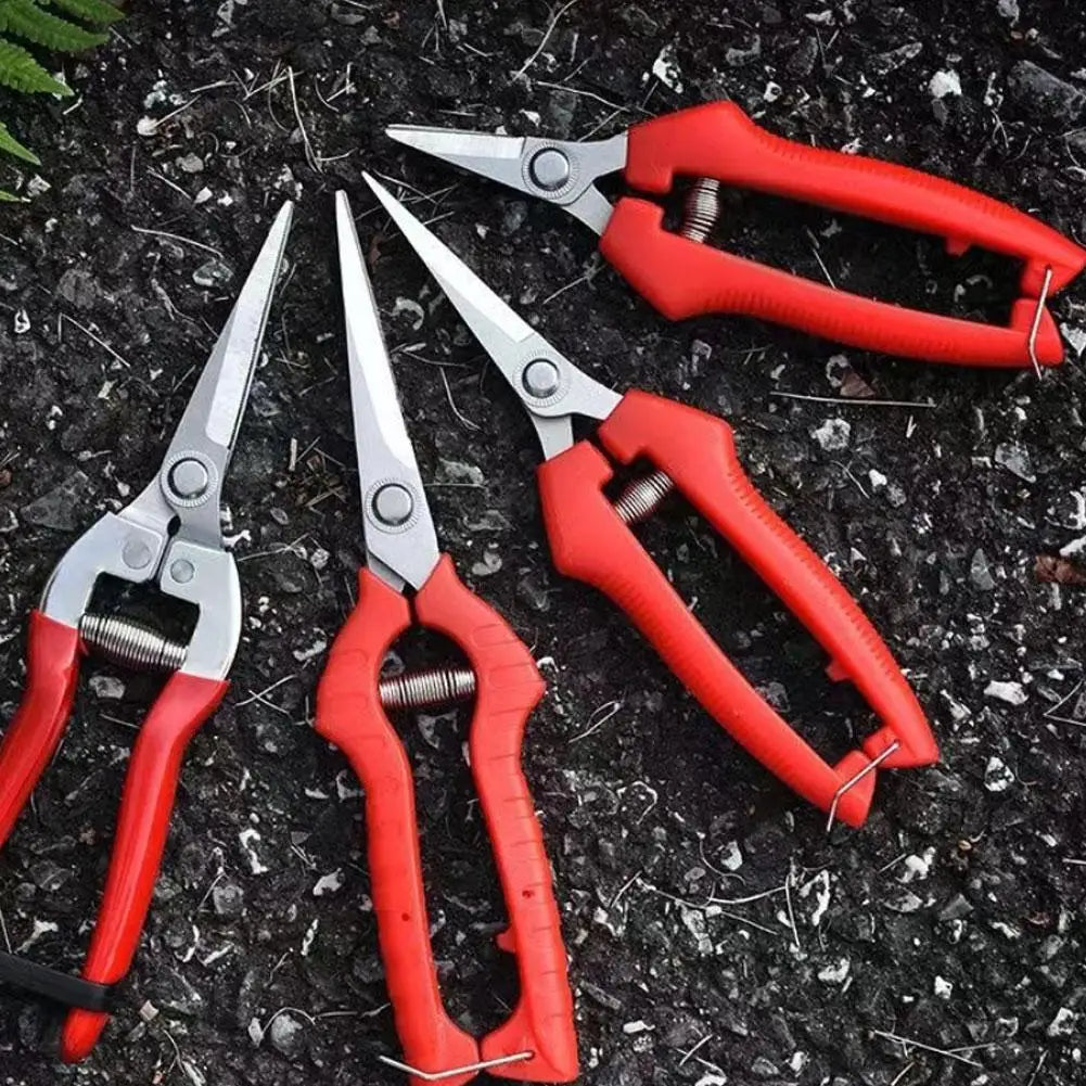 Ergonomic Fruit Picking Garden Shears | Stainless Steel Pruning Scissors Pruning Shears Zpaxo