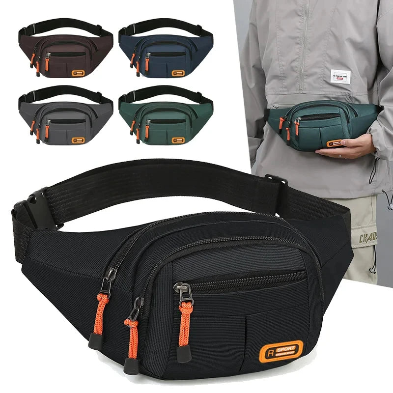 Mobile Waist Bag For Both Men And Women Multifunctional Large Capacity Anti Splash Business Wear-resistant Construction Site Zpaxo