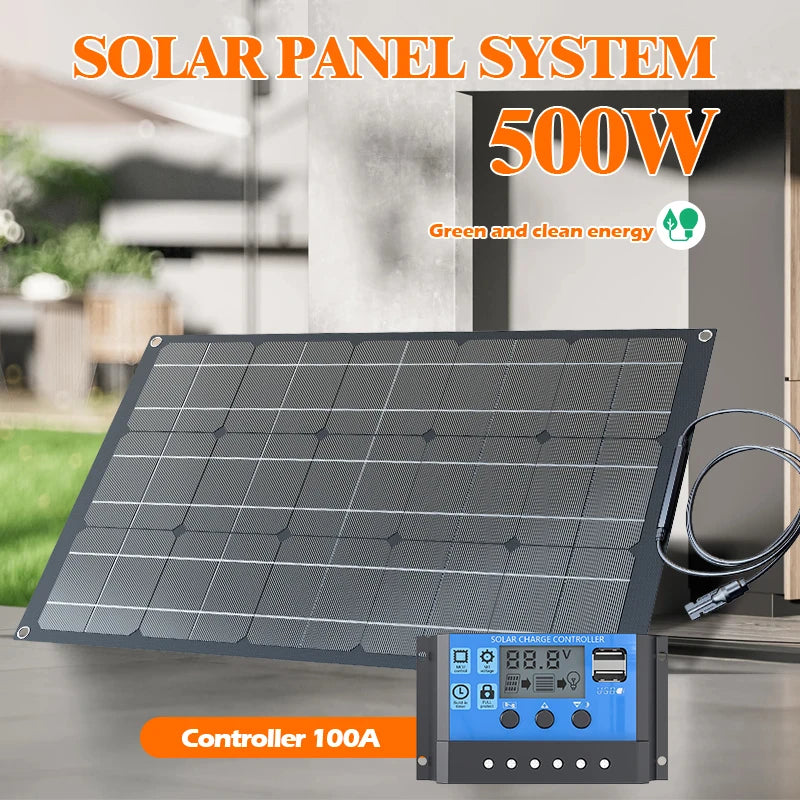 12V 2000W 500W Professional Flexible Solar Panel Heavy Duty Zpaxo
