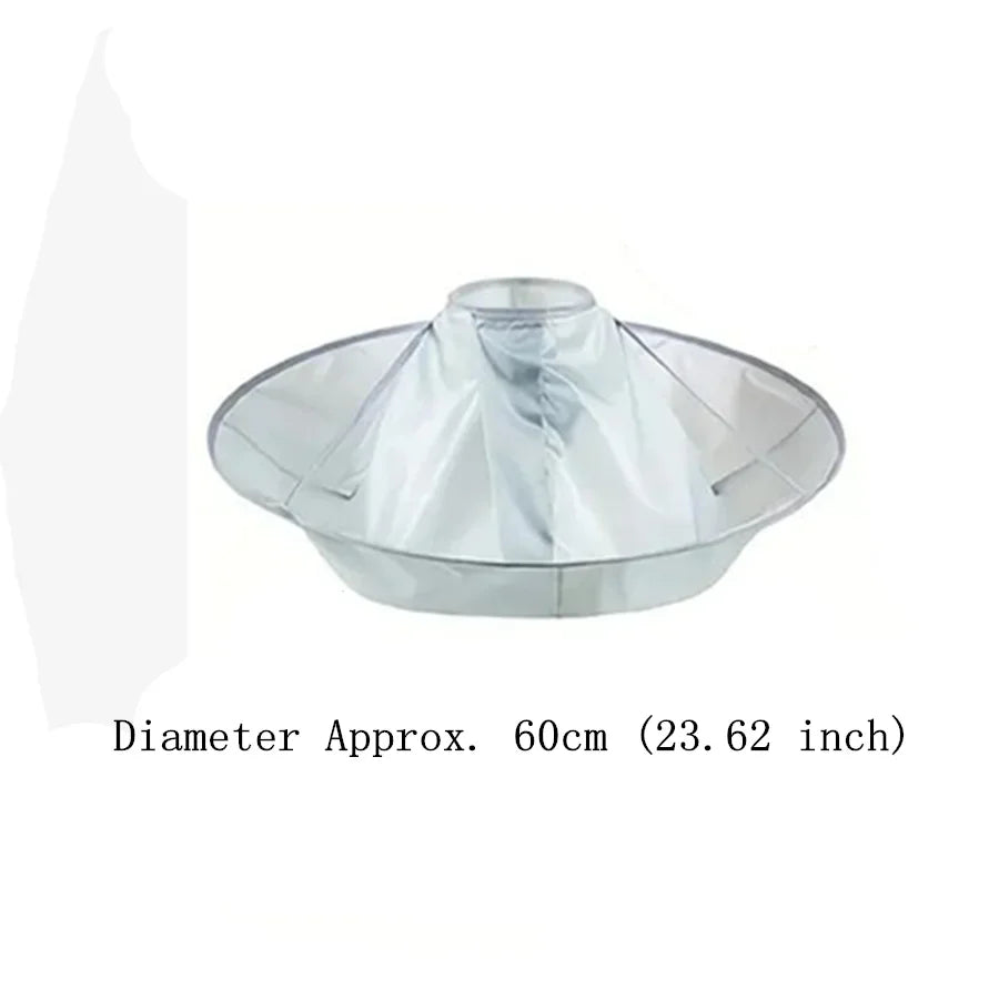 DIY Hair Cutting Cloak Umbrella Design Cover, Suitable For Salon Barber Cutting Cloak Wrap, Foldable Waterproof Portable Zpaxo