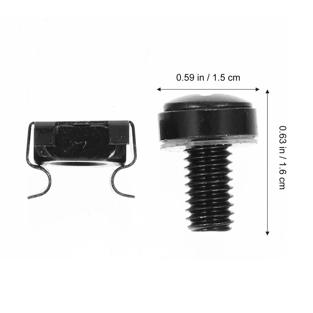 50Sets Cage Nuts High-grade Sturdy Rust-resistant Long Service Life