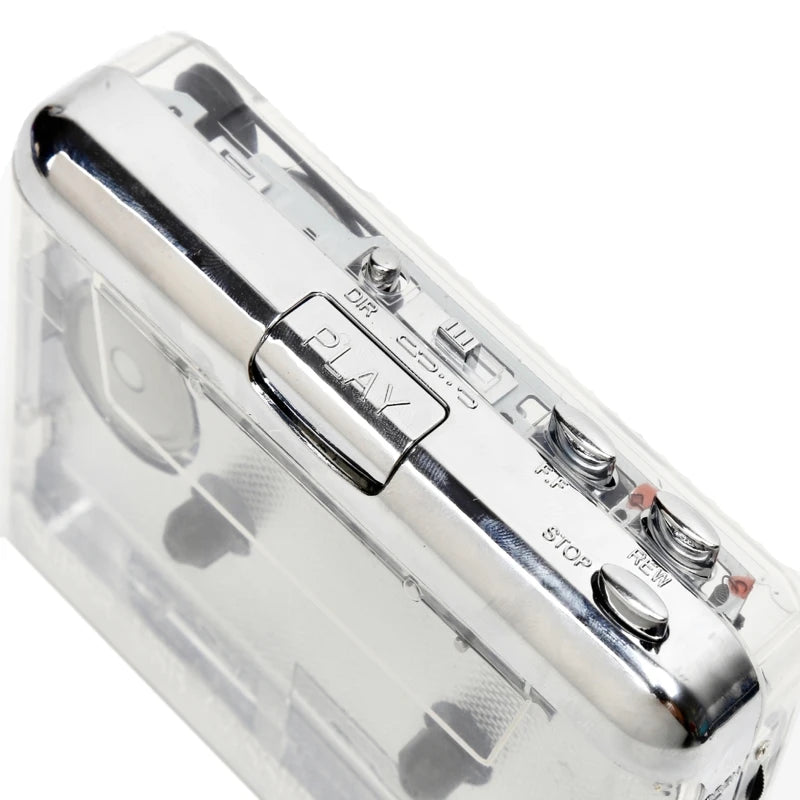 Y1UB Clear Shell Audio Music Cassette Tape MP3 Digital Converter