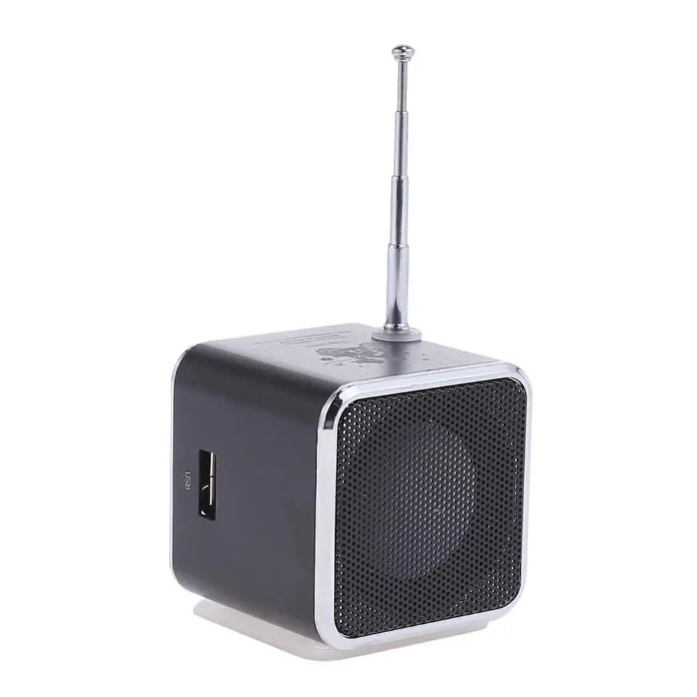 TDV26 Mini Portable Sound Speaker SD TF Card FM Radio AUX Stereo Music MP3 Player Bluetooth Speaker For PC Computer Mobile Phone Zpaxo