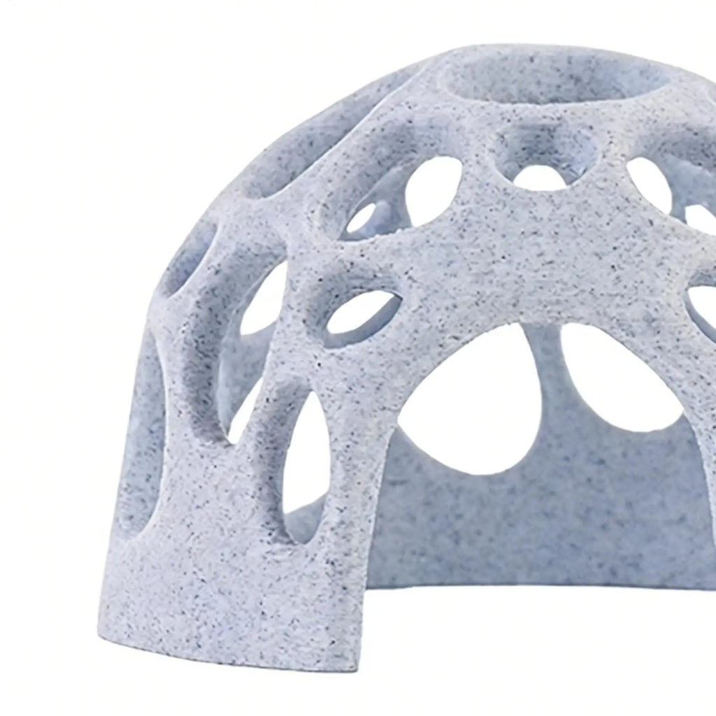 Aquarium Cave Shrimp & Fish Shelter – Marble 3D Hide Decor Aquarium Cave Decor Zpaxo