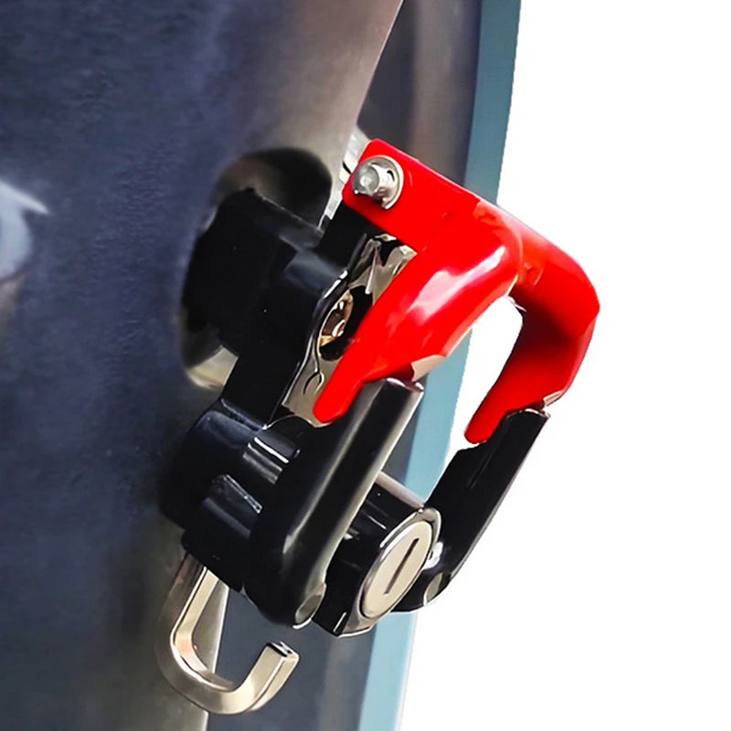 Aluminum Motorcycle Helmet Lock Anti-theft Bicycle Security 2 Keys