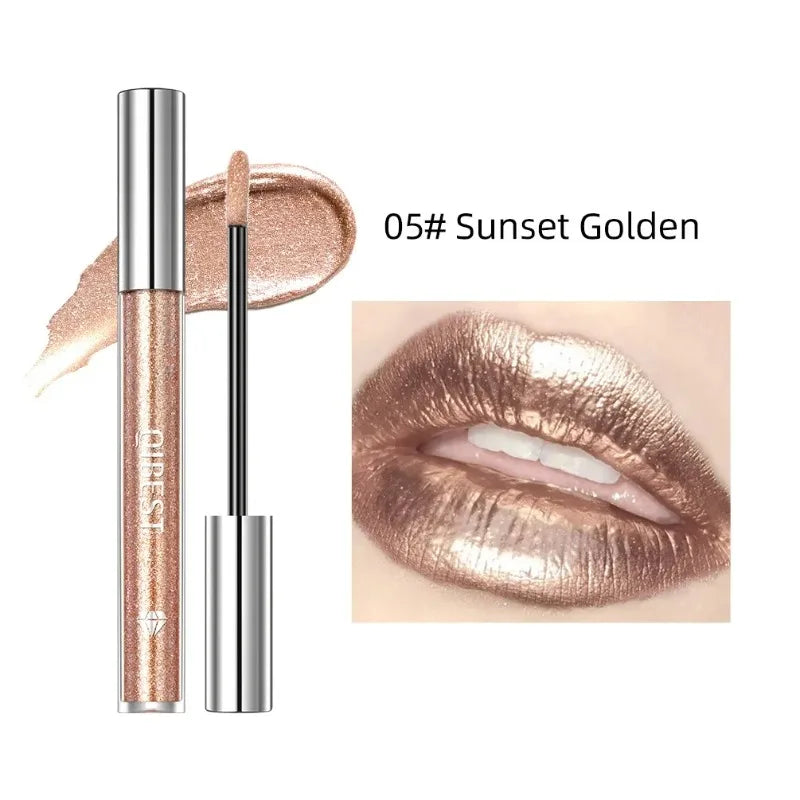 Diamond Liquid Lipstick Moisturizing Long-lasting Makeup Mirror Gloss
