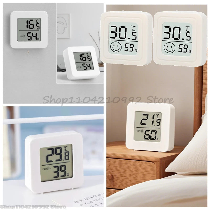 Digital Thermometer Hygrometer Indoor Mini Temperature LCD Electronic Monitor Hygrometer Outdoor Room Temperature Meter Zpaxo