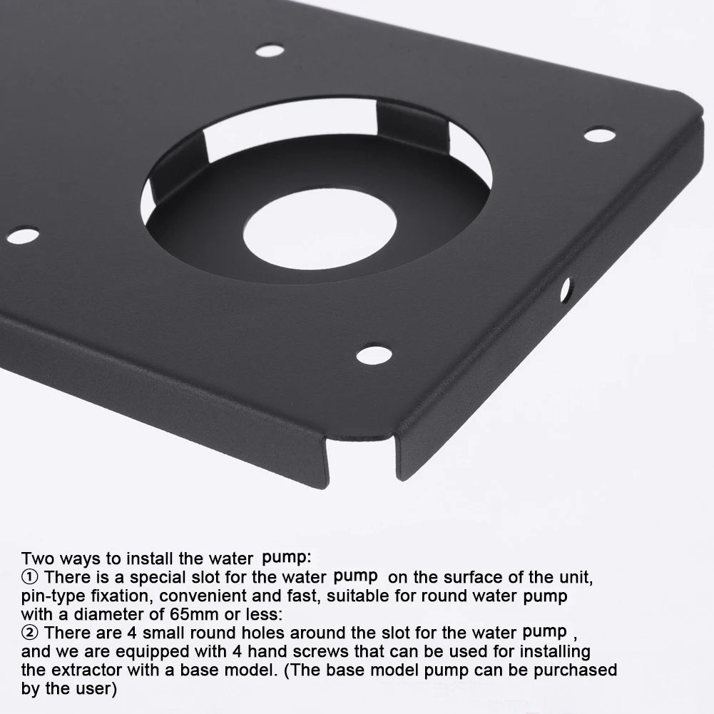 Camping IGT Electric Water Pump Carbon steel Table Unit Plate IGT Table Accessory IGT Electric Water Dispenser Camping Equipment Zpaxo