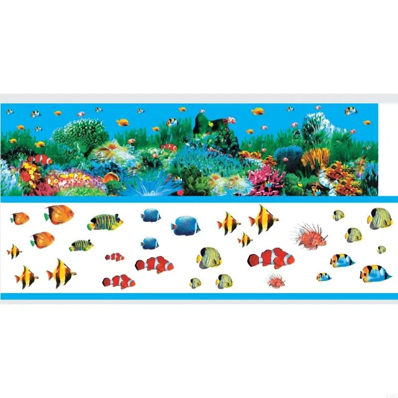 Artificial Aquarium Decorations LED Ocean Scene Table Lamp Perfect