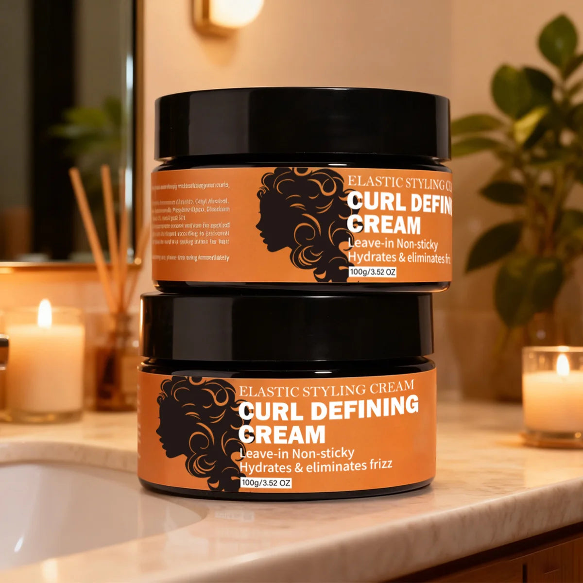 Hair Curly Cream Curly Hair Enhancer Moisturizing Frizz Hair Styling Wavy Wigs Enhance Smooth Nourishing Curl Boost Zpaxo