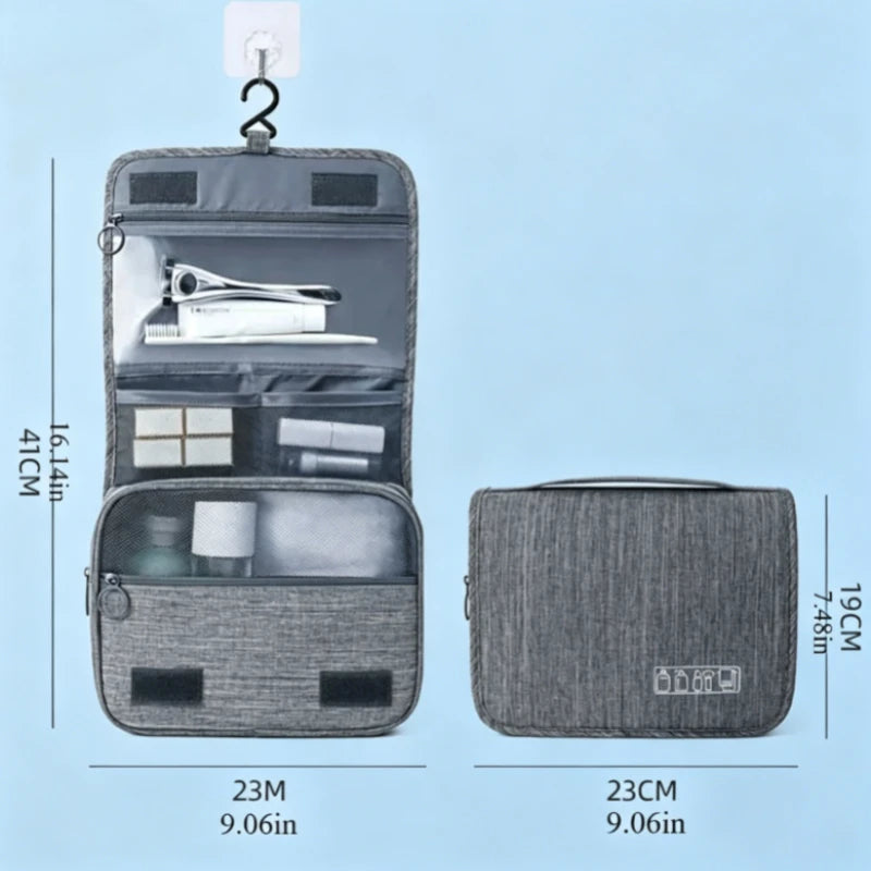 Waterproof Hanging Toiletry Bag Travel Cosmetic Organizer Separate