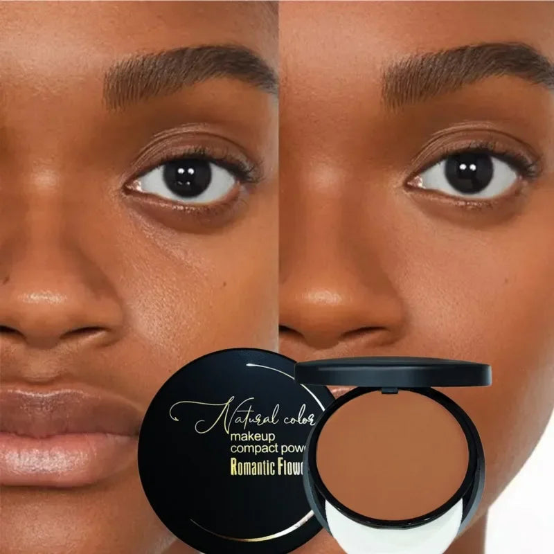 Oil-control Matte Makeup Loose Setting Powder Waterproof Long-lasting Face Concealer With Powder Puff And Mirror Facial Makeup Zpaxo