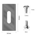 30-Pack Robotic Mower Blades – Fits Husqvarna Automower Mower Replacement Blades Zpaxo 30Pcs Sliver