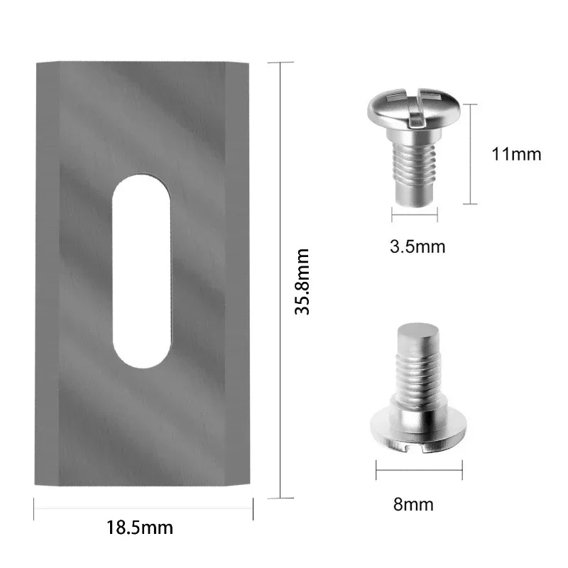 30-Pack Robotic Mower Blades – Fits Husqvarna Automower Mower Replacement Blades Zpaxo 30Pcs Sliver